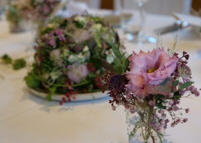 Tischdekoration Hochzeit